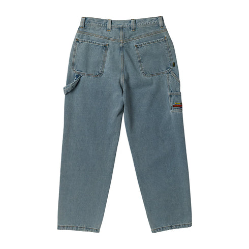 Krooked - Koffin Carpenter Pants (Light Blue Wash)