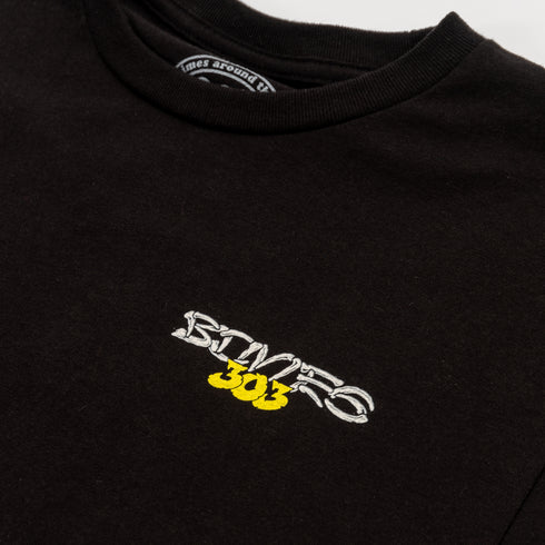 303 Boards - 303 x Mike Giant x Bones Tee (Black)