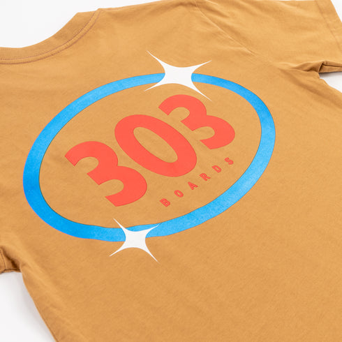 303 Boards - 303 X Thunder Trucks Shirt (Tan)