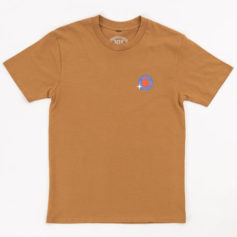 303 Boards - 303 X Thunder Trucks Shirt (Tan)