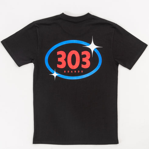 303 Boards - 303 X Thunder Trucks Shirt (Black)