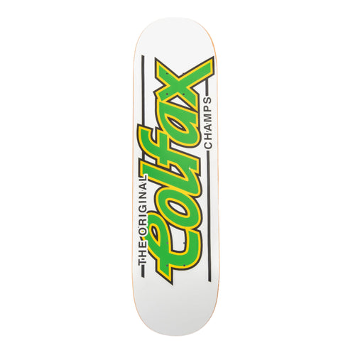 303 Boards - Colfax Champs Matte White Deck (Multiple Sizes) *SALE