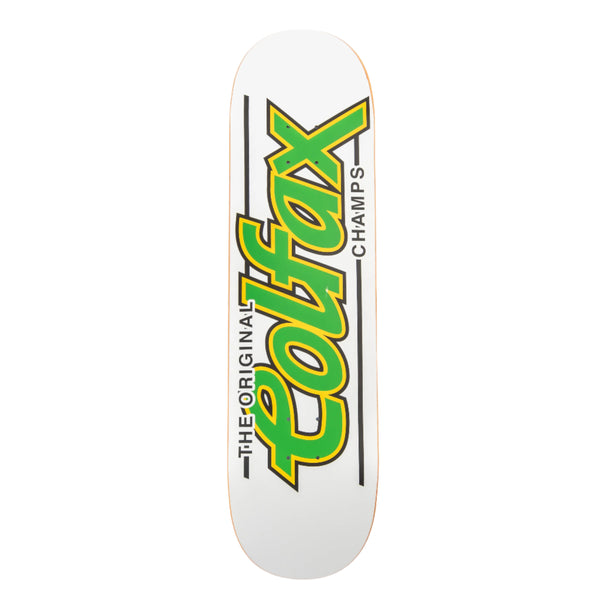 303 Boards - Colfax Champs Matte White Deck (Multiple Sizes) *SALE