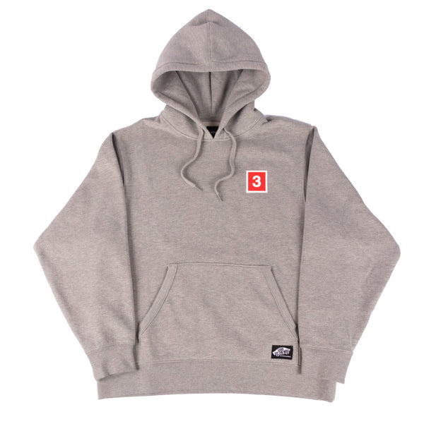 303 Boards - 303 Station Hoodie (Heather Grey)