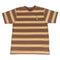 303 Boards - 303 X Brixton 303 Oval Stripe Shirt (Dark Earth/Straw)