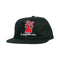 Krooked - Kat Serpent Snapback Hat (Black)
