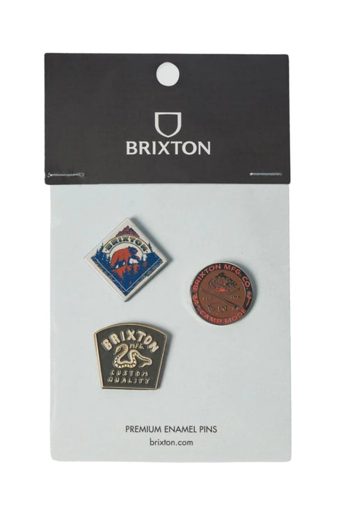 Brixton - Camp Mode Pin Set