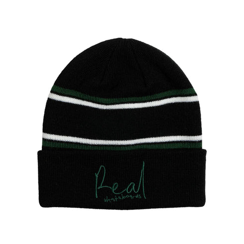 Real - Signature Cuff Beanie (Black)