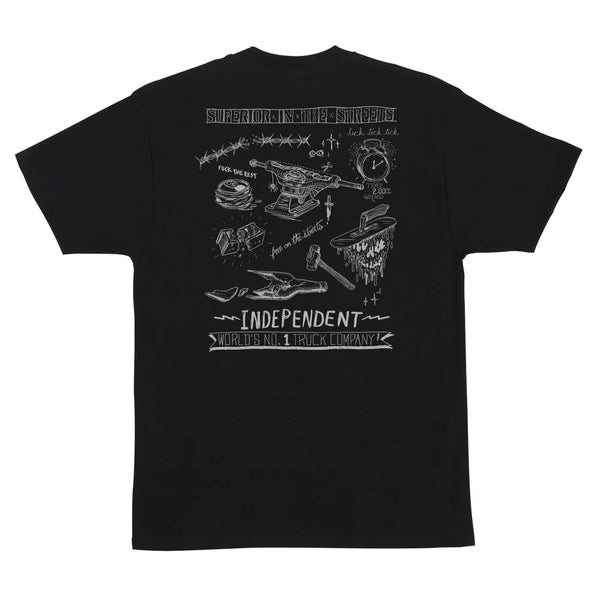 Independent - Bratrud Notebook Shirt (Black)