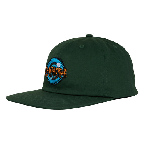 Santa Cruz - Roskopp Iris Snapback Hat (Forest/Black)