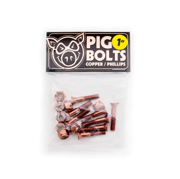 Pig - 1" Copper Phillips Hardware