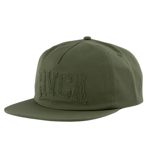 RVCA - Applicade Snapback Hat (Olive)