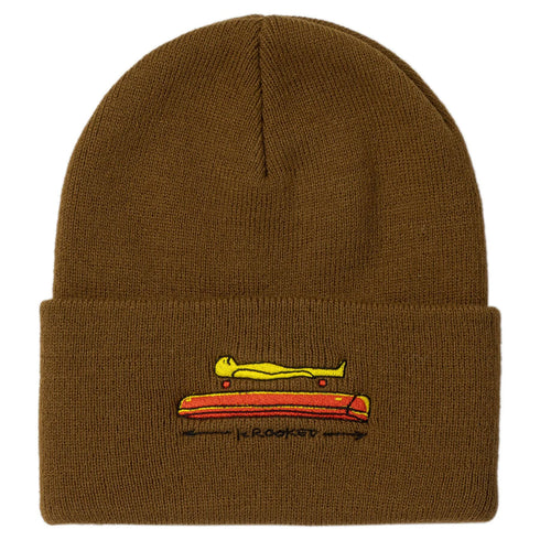 Krooked - Koffin Beanie (Brown)