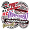 Independent - 10 Pack Of Assorted Stickers