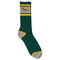 Anti Hero - Lil Pigeon Embroidered Socks (Green/Yellow)