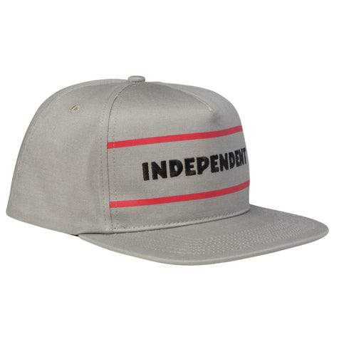 Independent - ITC Snapback Hat (Grey) *SALE