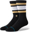 Stance - Boyd Stripe Infiknit Crew Sock (Black/Brown)