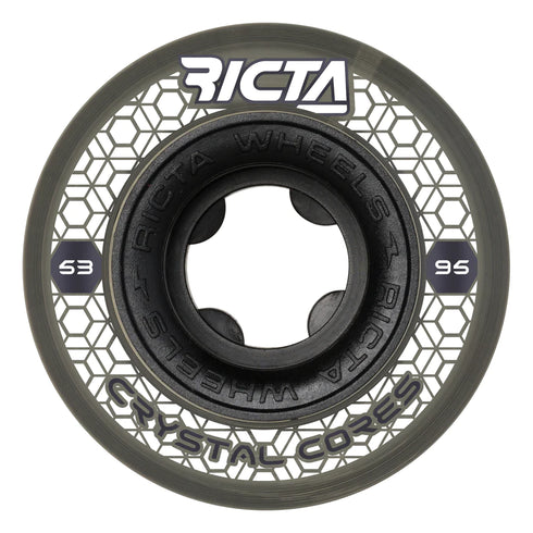 Ricta - Crystal Cores Clear Wide 95a Wheel (53mm) *SALE