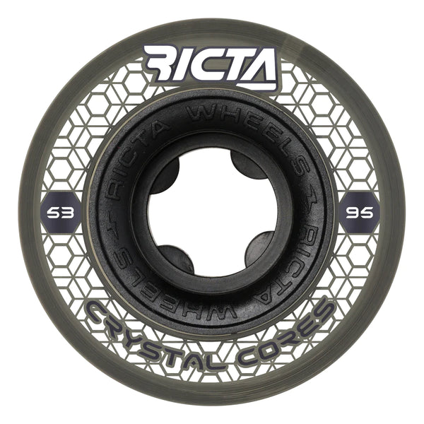 Ricta - Crystal Cores Clear Wide 95a Wheel (53mm) *SALE