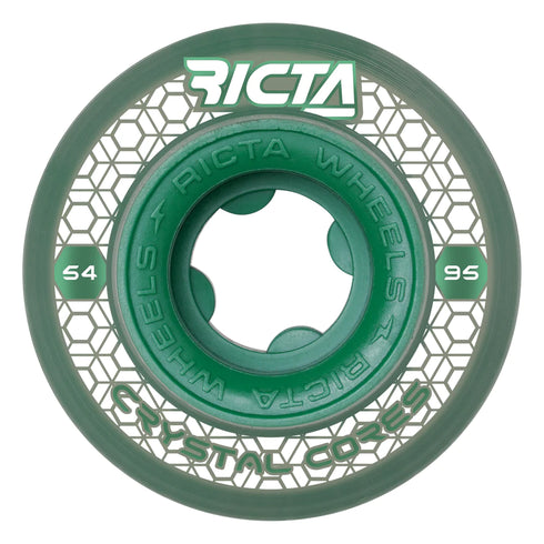 Ricta - Crystal Cores Clear Wide 95a Wheel (54mm) *SALE
