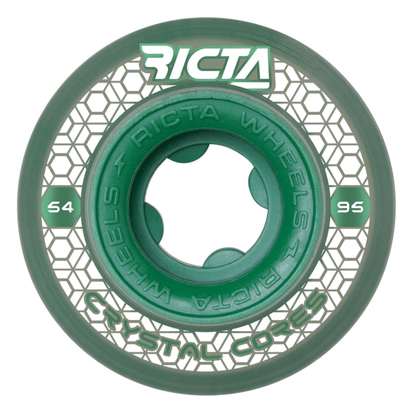 Ricta - Crystal Cores Clear Wide 95a Wheel (54mm) *SALE