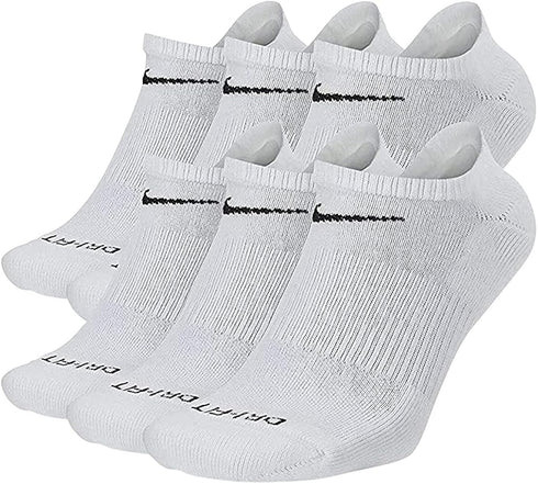 Nike SB - Everyday Plus Cushioned 6 Pack Of Ankle Socks (White)