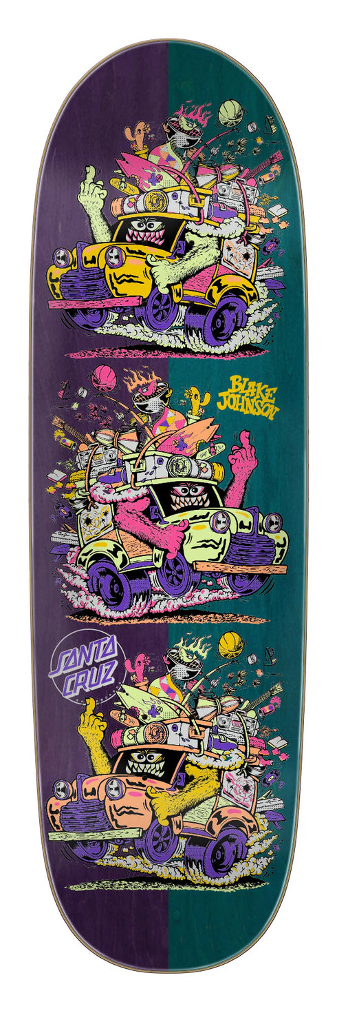 Santa Cruz - Johnson Beastwagon Crew Egg Deck (8.8")