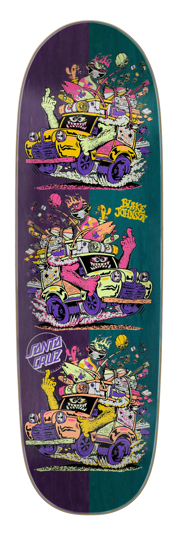 Santa Cruz - Johnson Beastwagon Crew Egg Deck (8.8")