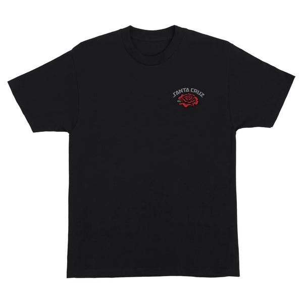Santa Cruz - Dressen Rose Solo Tee (Black) *SALE