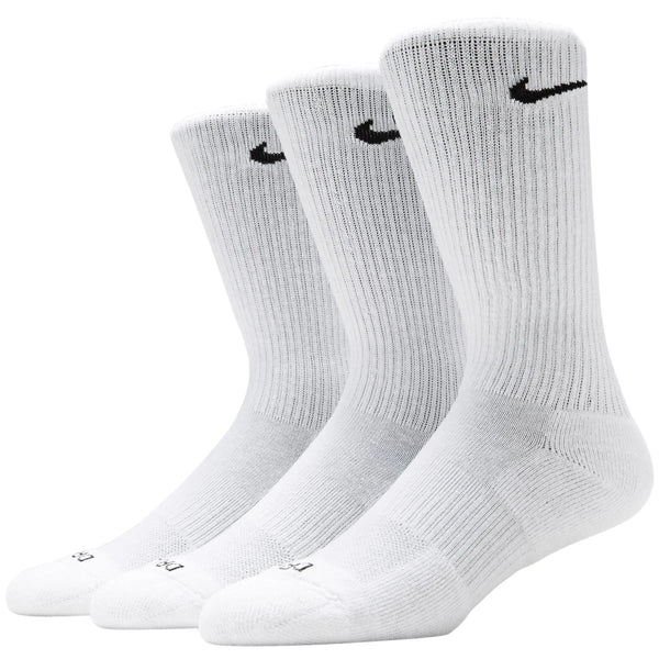 Nike SB - Everyday Plus Cushioned 3 Pack Of Crew Socks (White)