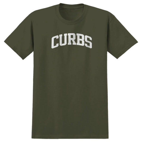 Real - Curbs Tee (Military Green) *SALE