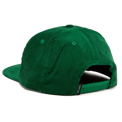 Venture - Heritage Snapback Hat (Dark Green)