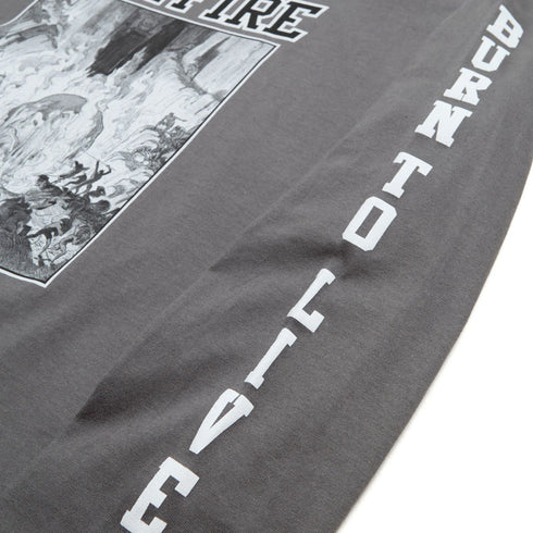 Spitfire - Inferno Long Sleeve Shirt (Charcoal/Black/White)