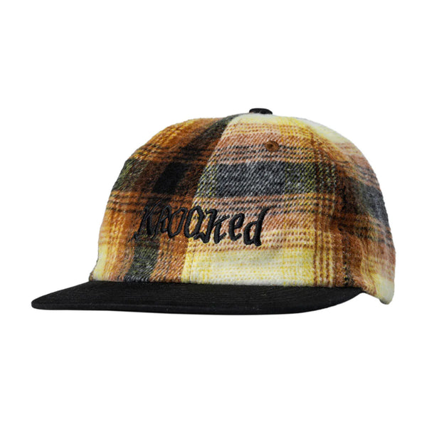 Krooked - Double OK Strapback Hat (Flannel)