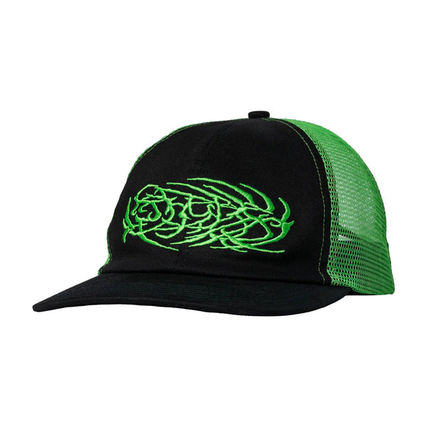 There - Chainsaw Trucker Hat (Black/Green)