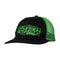 There - Chainsaw Trucker Hat (Black/Green)