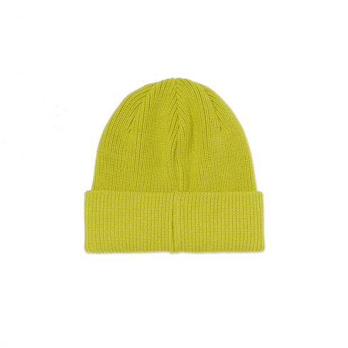 Polar - Double Fold Merino Beanie (Moss Green)