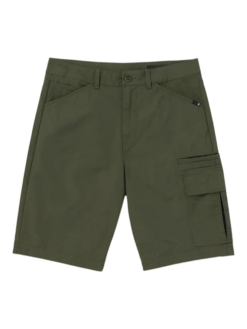 Volcom - Grand Fang Cargo Shorts (Squadron Green)