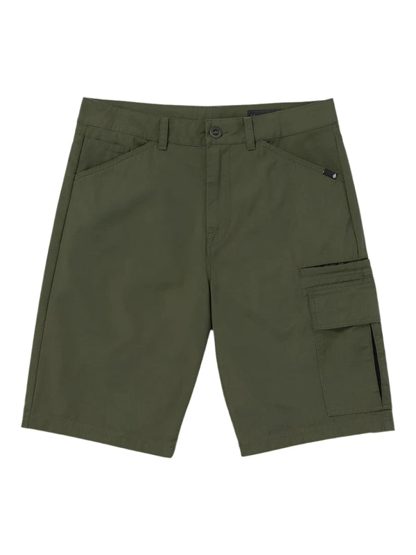 Volcom - Grand Fang Cargo Shorts (Squadron Green)
