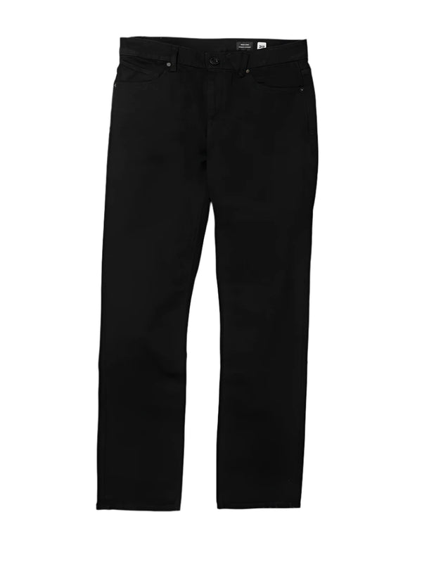 Volcom - Solver Stretch Modern Fit Jeans (BKO)