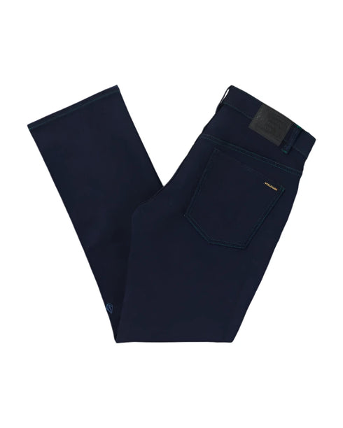 Volcom - Solver Modern Fit Jeans (Blue Rinse)
