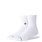 Stance - Icon Quarter Sock (White/Black)