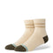 Stance - Marled Stripe Quarter Socks (Ivory)