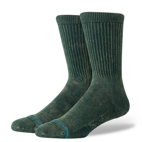 Stance - Icon Dyed Crew Socks (Pine)