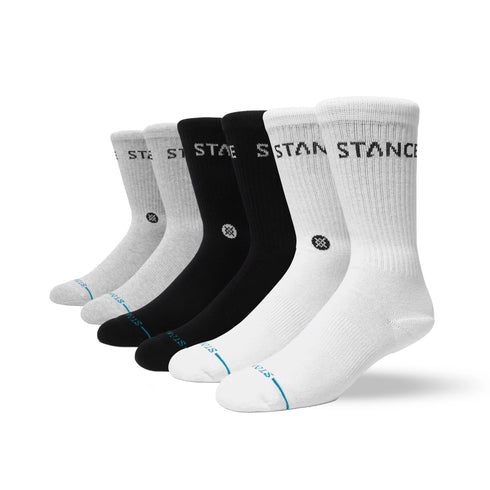 Stance - Origin 3 Pack Crew Socks (Multi)