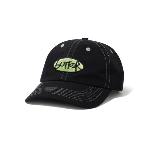 Butter Goods - Abseil 6 Panel Cap (Black)