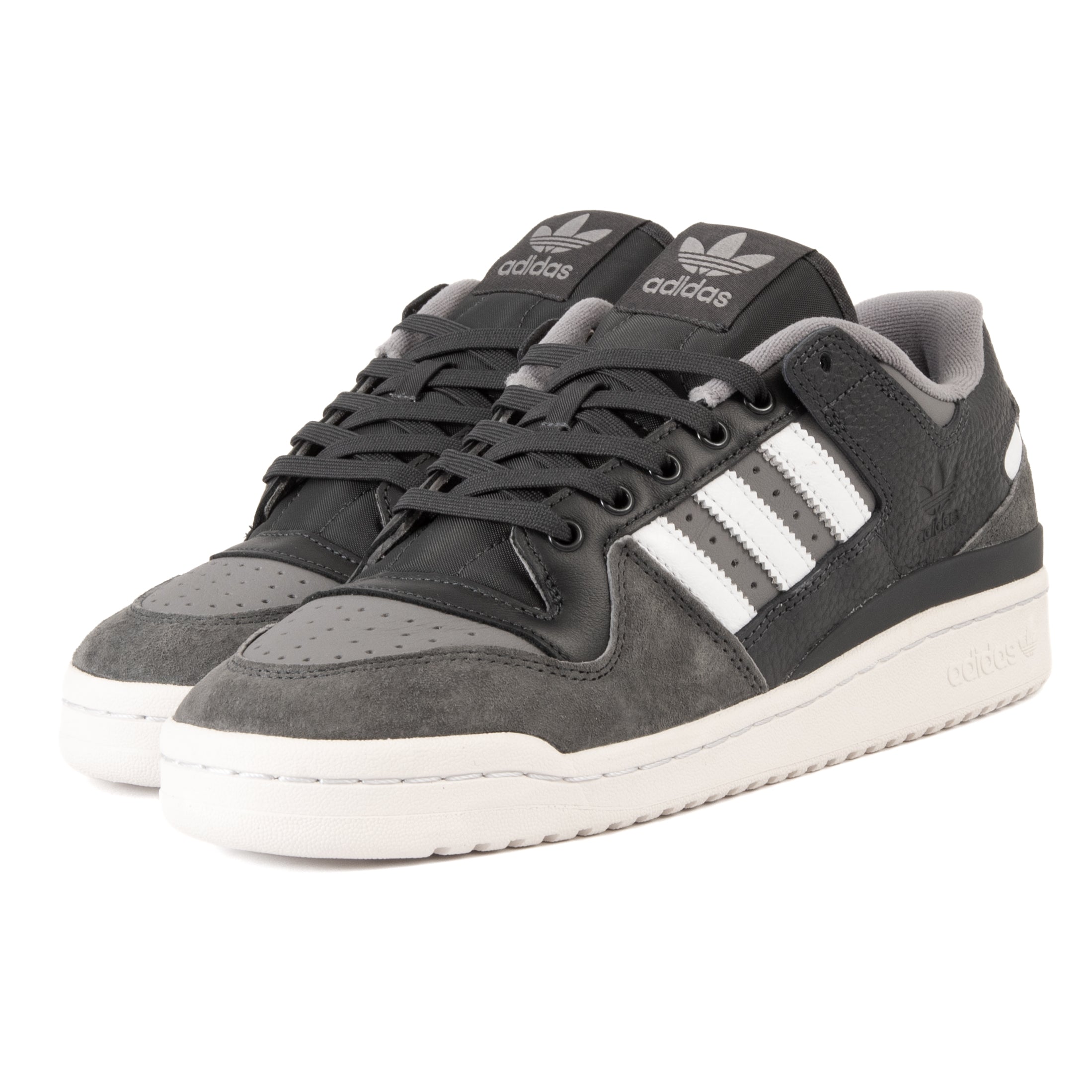 adidas Forum 84 Low ADV Shoes - Carbon/Crystal White/Grey adidas Forum 84 Low ADV Shoes - Carbon/Crystal White/Grey