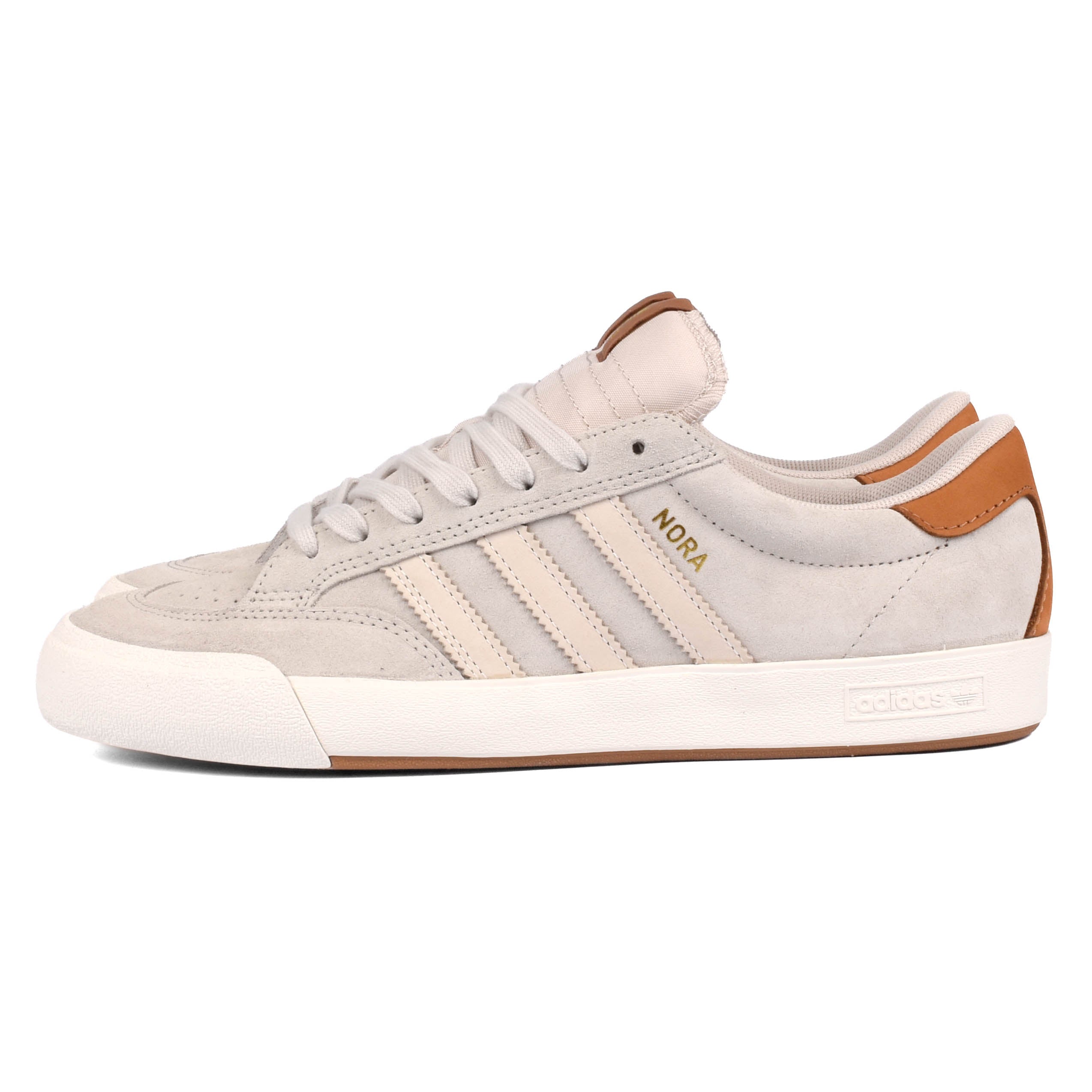 adidas gazelle silver green womens adidas Nora (Aluminum / White / Gold) 9