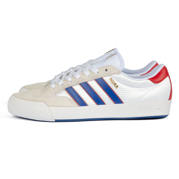 Adidas - Nora (Cloud White/Royal Blue/Better Scarlet)