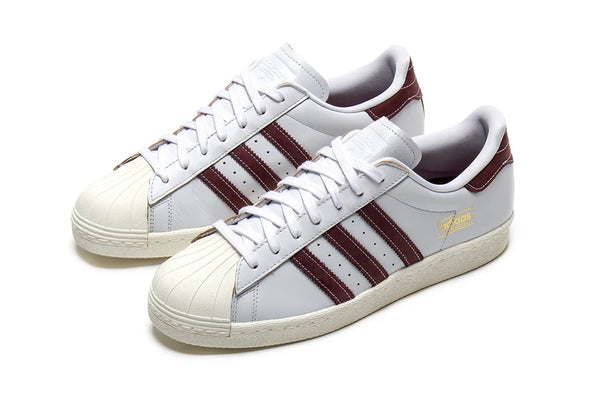 Adidas - Superstar 80 ADV (Crystal White/Shadow Red)